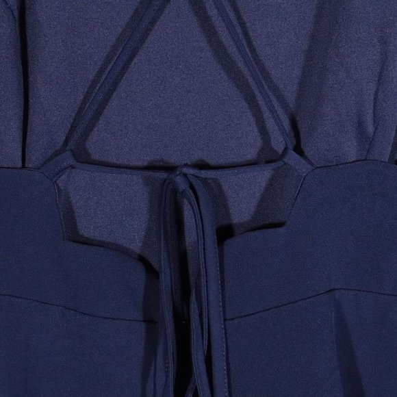 NWOT Lulus Play On Curves Royal Blue Backless Dress - Picture 10 of 13